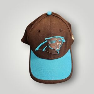 NFL Carolina Panthers Multi-Color Flat Bill Fitted Hat By New Era Size SM